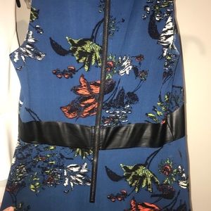 Kenzie navy floral dress